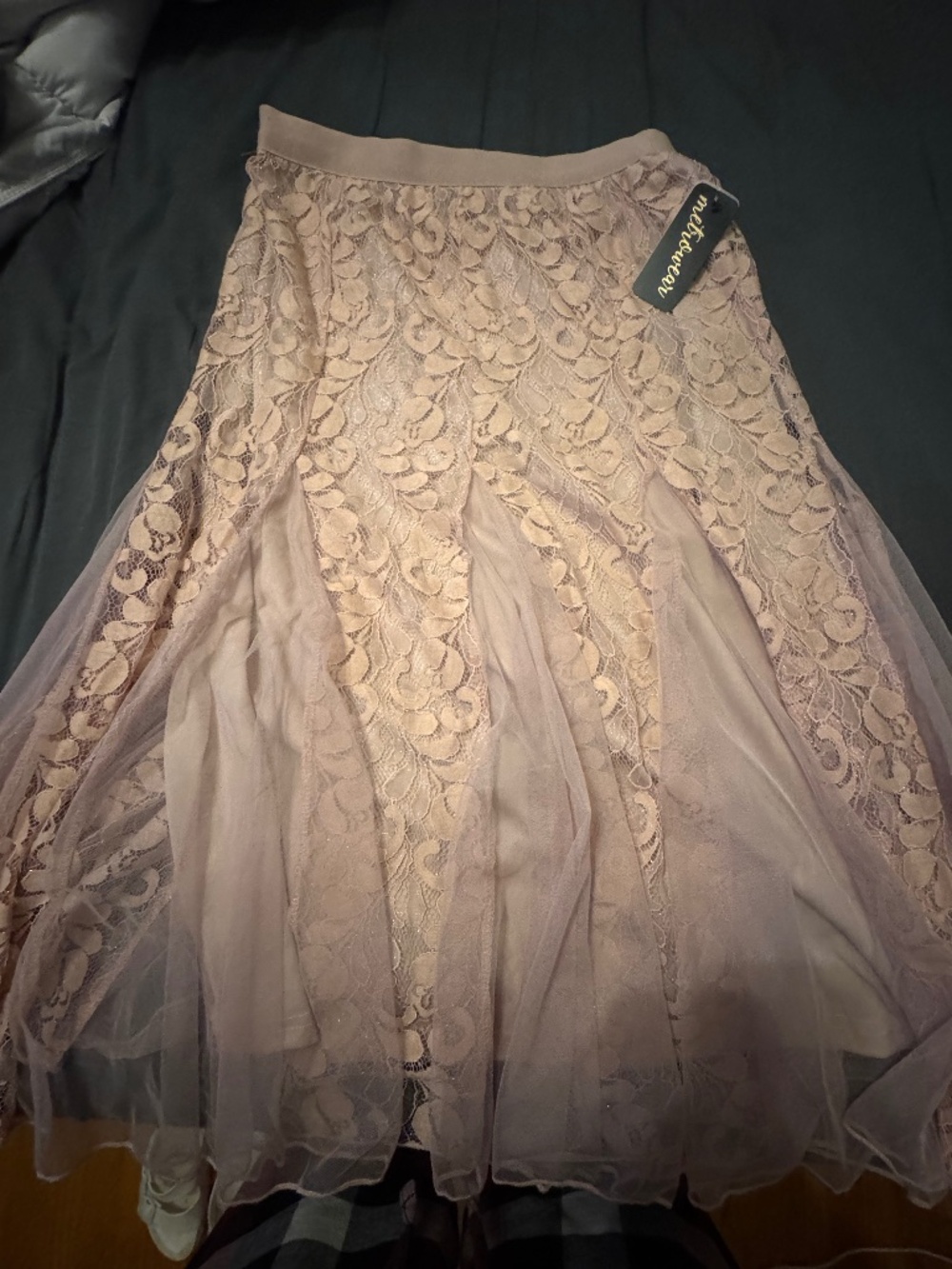 Blush skirt